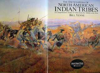 ENCYCLOPEDIA OF NORTH AMERICAN INDIAN TRIBES Yenne Book  