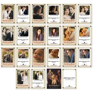  Twilight Breaking Dawn Masterpieces 11 Card Canvas Art Set 