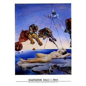  Dream Caused By Flight of a Bee By Salvador Dali. Highest 