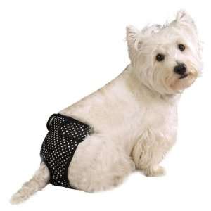  ClearQuest Female Pup Pant, Small, Polka Dot, Black Pet 