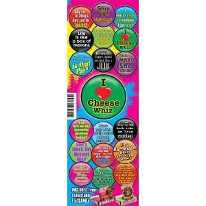  Button Up Vending Stickers Toys & Games