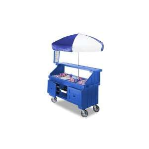 Cambro Camcruiser Navy Blue Vending Cart   CVC724186  