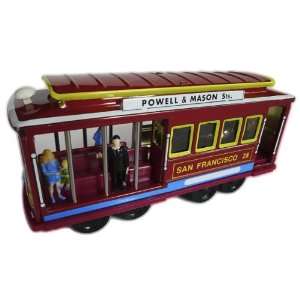  San Francisco Metal Cable Car Friction Motor Toy Toys 