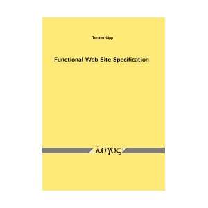  Functional Web Site Specification Torsten Gipp Books