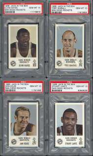 1968 Jack In The Box San Diego Rockets 93% Complete Set (13 of 14 