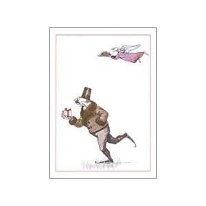 Edward Gorey  New Christmas Skates Notecard Set (12 Cards)  