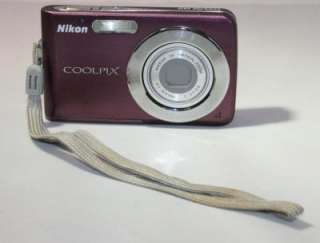 Nikon COOLPIX S210 8.0MP Digital Camera Plum 718122199020  