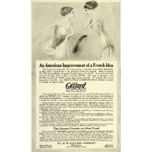  1909 Ad H. W. Gossard Ladys Corsets Lace Gossard Batiste 