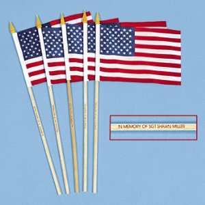  Personalized American Flags   Party Decorations & Flags 