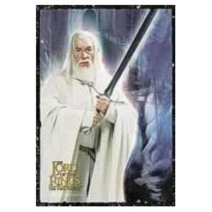  LORD OF THE RINGS   TWO TOWERS   GANDOLF MOVIE POSTER 