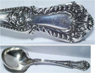 WHITING STERLING SERVING SPOON c 1909 DOROTHY VERNON  