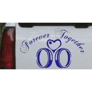  Blue 34in X 21.3in    Forever Together Marriage Wedding 