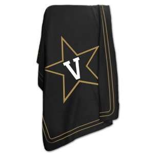   Vanderbilt University Vandy Fleece Blanket Throw 50x60 Sports