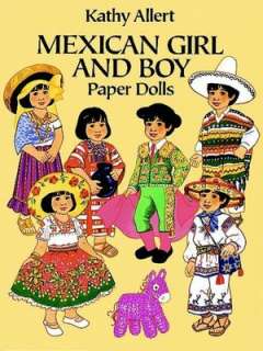 Mexican Girl and Boy Paper Kathy Allert