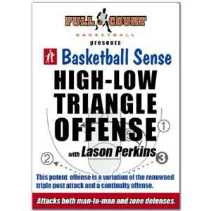  Basketball Coaching dvd   High Low Triangle Offense 
