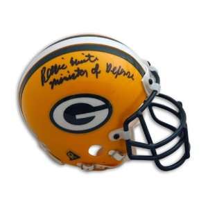 Reggie White Autographed/Hand Signed Green Bay Packers Mini Helmet 
