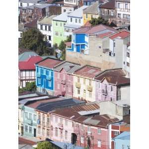  Colourful Houses, Valparaiso, Unesco World Heritage Site, Chile 