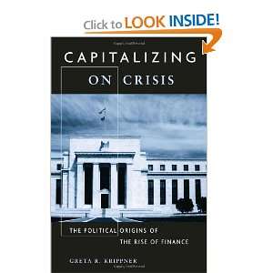   Origins of the Rise of Finance [Hardcover] Greta R. Krippner Books
