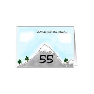  Across the Mountain 60th Card Toys & Games