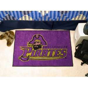  East Carolina ECU Pirates Starter Rug/Carpet Welcome/Door 