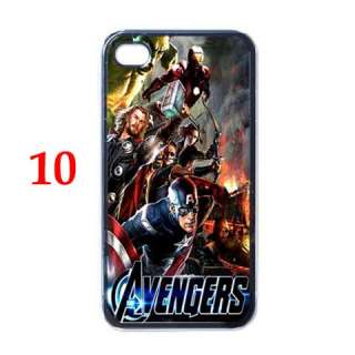 The Marvel Avengers Movie iPhone 4 Black Case   Assorted Style  