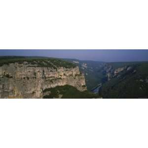 River Flowing Through a Canyon, Ardeche River, Provence 
