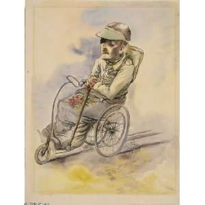 Hand Made Oil Reproduction   George Grosz   24 x 32 inches   The 