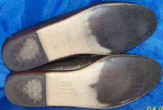 Women Shoes SAS LOAFERS Size 5.5M Leather Silver  