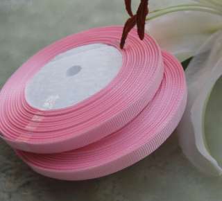 6mm Grosgrain Ribbon craft/sewing/appliques Pink R621  