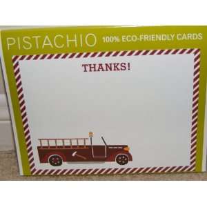 com Pistachio Eco Friendly Note Cards**FOUR ALARM BIRTHDAY THANK YOU 