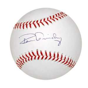  Autographed Ron Guidry Baseball