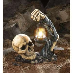  Halloween Sinister Skull With Lantern. (10 pack 