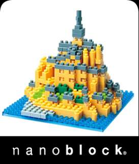 nanoblock Mont Saint Michel Micro Building Blocks Item # 58143  