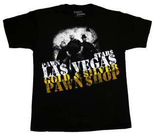 Pawn Stars Las Vegas Distressed Cast TV Show T Shirt Tee  