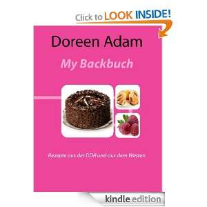 My Backbuch (German Edition) Doreen Adam  Kindle Store