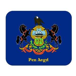  US State Flag   Pen Argyl, Pennsylvania (PA) Mouse Pad 