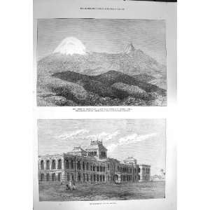  1872 Kilimanjaro Mountains Africa College Madras