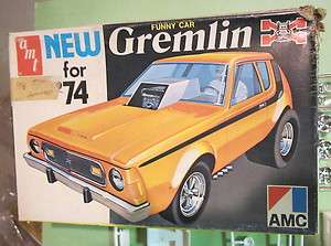AMT 1974 AMC Gremlin Funny Car F/C Drag Annual 74  