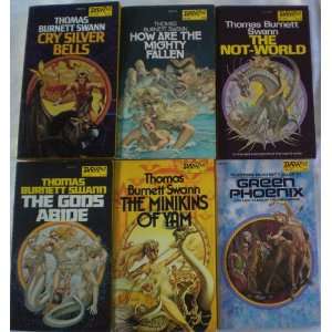  Set 6 Books By Thomas Burnett Swann (1977 Cry Silver Bells 
