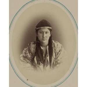 Turkic People,Central Asia,Uzbek woman,c1865