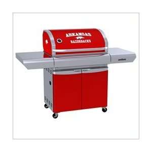  Team Grill Patio MVP Gas Grill   Arkansas Razorbacks 