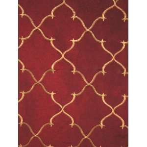 9961 Erminia in Merlot by Pindler Fabric 