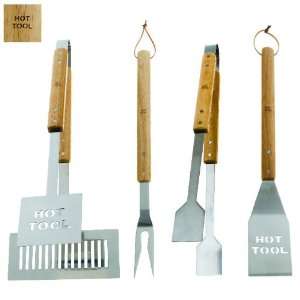  Hot Tool Barbeque Tools, Set of 4