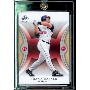  2007 Upper Deck SP Authentic # 65 Travis Hafner   Indians 