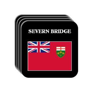  Ontario   SEVERN BRIDGE Set of 4 Mini Mousepad Coasters 