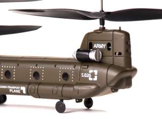 RC Mini Chinook Military Plane 3CH Helicopter SYMA S026  