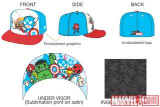 Captain America New Era 59 Fifty Hat by tokidoki