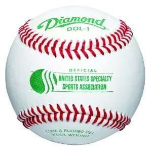  Diamond DOL 1 USSSA Baseballs   One Dozen Sports 