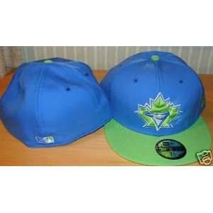  Toronto Blue Jays New Era Cap Hat Lime Custom 7 3/4   Men 