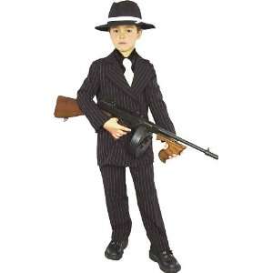    Childs Mafia Gangster Boy Costume (Large 10 12) Toys & Games
